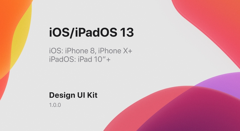 iOS/iPadOS 13 Design UI Kit